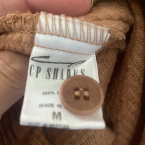 CP shades free people jack cord cotton over shirt medium - Picture 11 of 13